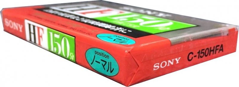 Compact Cassette Sony HF 150 "C-150HFA" Type I Normal 1998 Japan