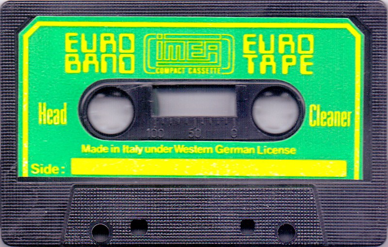 Compact Cassette Imea Cleaning Cassette 1977 Europe