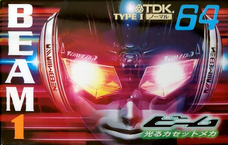 Compact Cassette TDK Beam 1 64 "BM1-64N" Type I Normal 1998 Japan