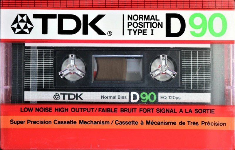 Compact Cassette: TDK  - D 90