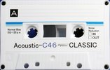 Compact Cassette Classic Acoustic 46 Type I Normal 2023 Worldwide