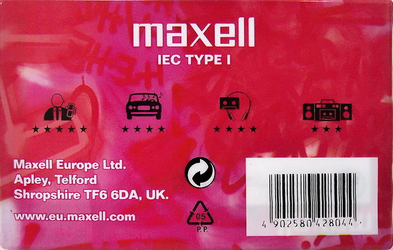 Compact Cassette: Maxell / Hitachi Maxell - UR 90