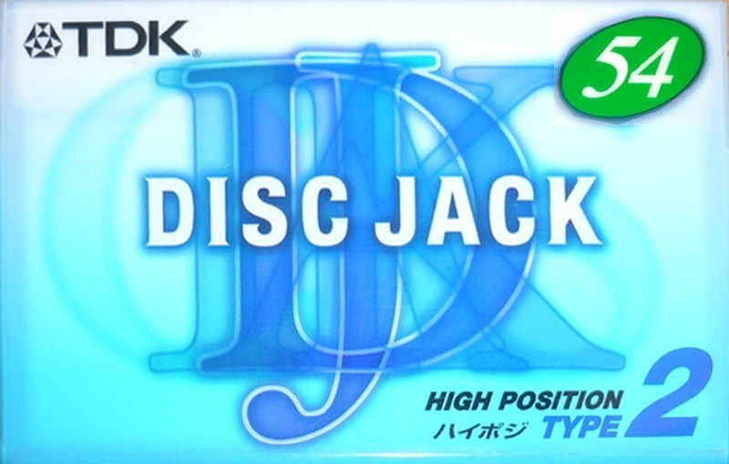 Compact Cassette: TDK  - Disc Jack 54