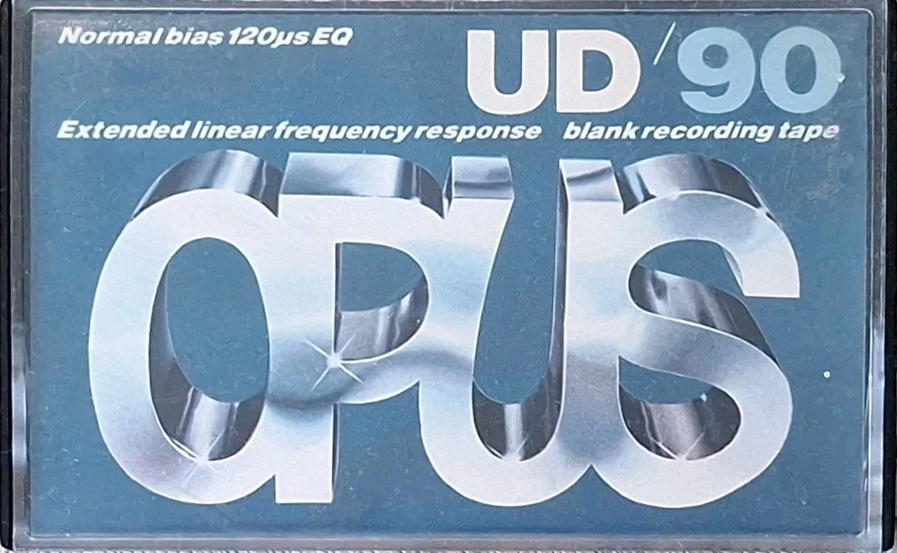 Compact Cassette Opus UD 90 Type I Normal 1975 Israel
