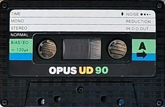 Compact Cassette Opus UD 90 Type I Normal 1975 Israel
