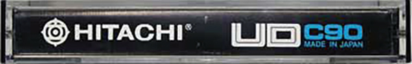 Compact Cassette Hitachi UD 90 Type I Normal 1976 Japan