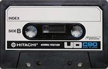 Compact Cassette Hitachi UD 90 Type I Normal 1976 Japan