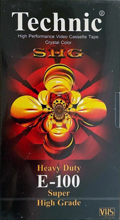 VHS, Video Home System Technic 100 Type I Normal Near East