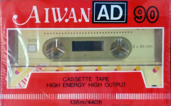 Compact Cassette Aiwan AD 90 Type I Normal Unknown Country