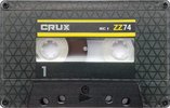 Compact Cassette CRUX ZZ 74 Type I Normal 2022 Worldwide