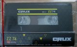 Compact Cassette CRUX ZZ 74 Type I Normal 2022 Worldwide
