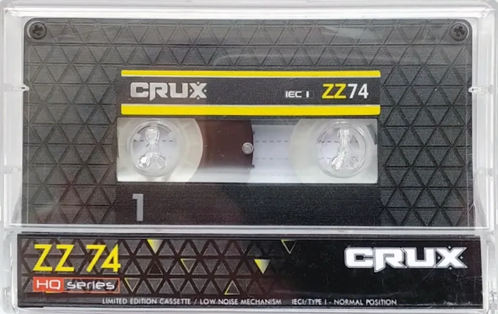 Compact Cassette CRUX ZZ 74 Type I Normal 2022 Worldwide