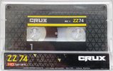 Compact Cassette CRUX ZZ 74 Type I Normal 2022 Worldwide