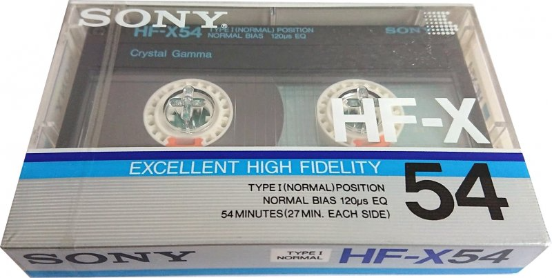 Compact Cassette: Sony  - HF-X 54