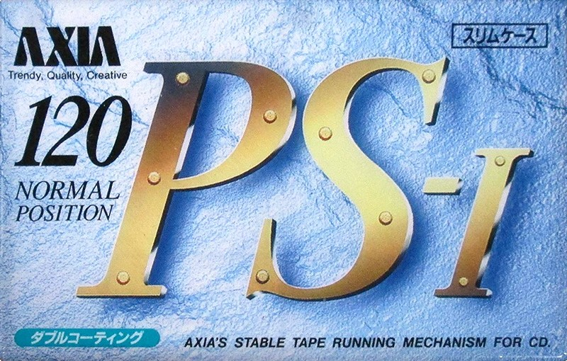 Compact Cassette: FUJI AXIA - PS-I 120