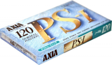 Compact Cassette AXIA PS-I / PS-1 120 "PS1 C 120" Type I Normal 1992 Japan