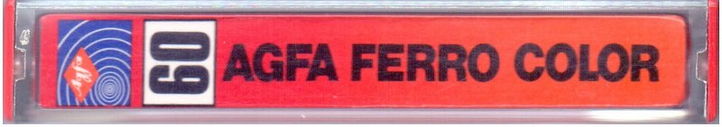 Compact Cassette AGFA Ferrocolor 60 Type I Normal 1978 Europe