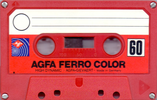 Compact Cassette AGFA Ferrocolor 60 Type I Normal 1978 Europe