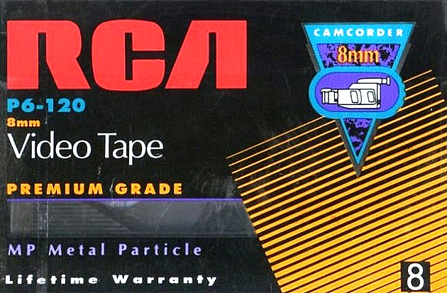 Video8, Hi8, Digital8 RCA 120 Type IV Metal 1994 USA