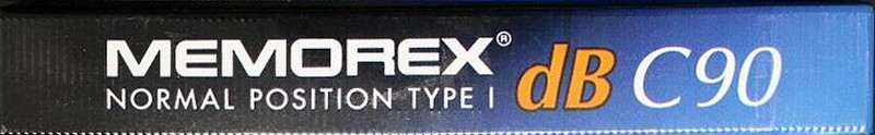 Compact Cassette Memorex dB 90 Type I Normal 1993 China