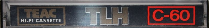 Compact Cassette Teac TLH 60 Type I Normal 1975 Japan