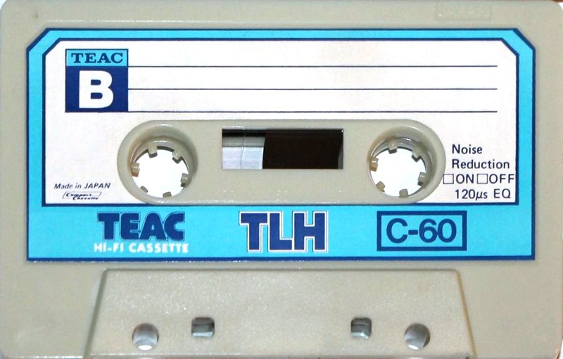 Compact Cassette: TDK Teac - TLH 60