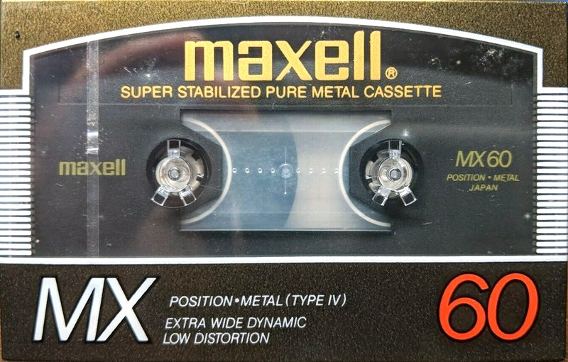 Compact Cassette: Maxell / Hitachi Maxell - MX 60