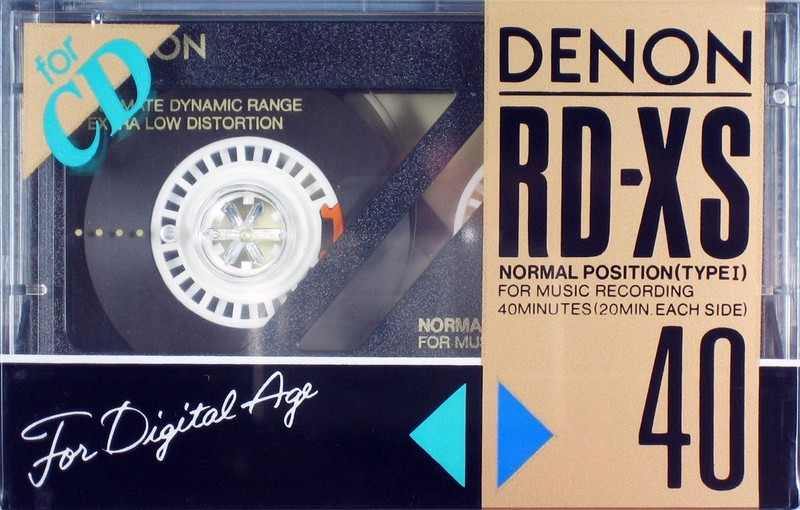 Compact Cassette: Nippon Columbia / Denon Denon - RD-XS 40