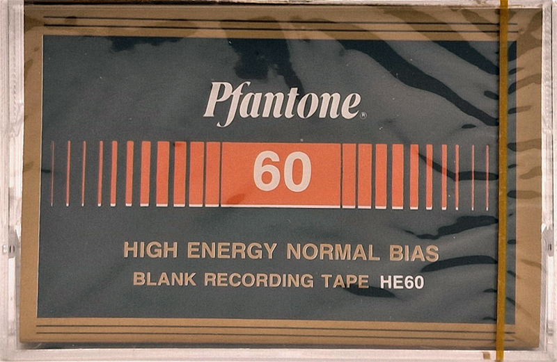 Compact Cassette Pfantone HE 60 Type I Normal USA