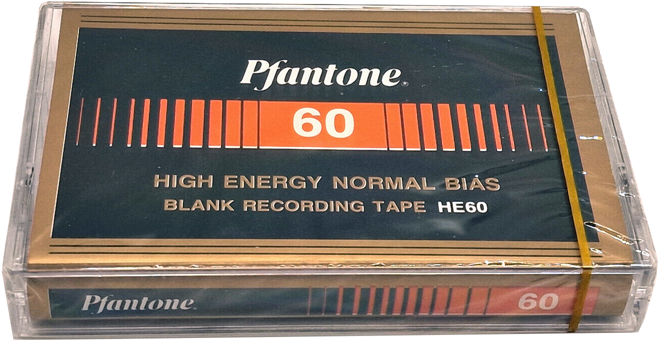 Compact Cassette Pfantone HE 60 Type I Normal USA