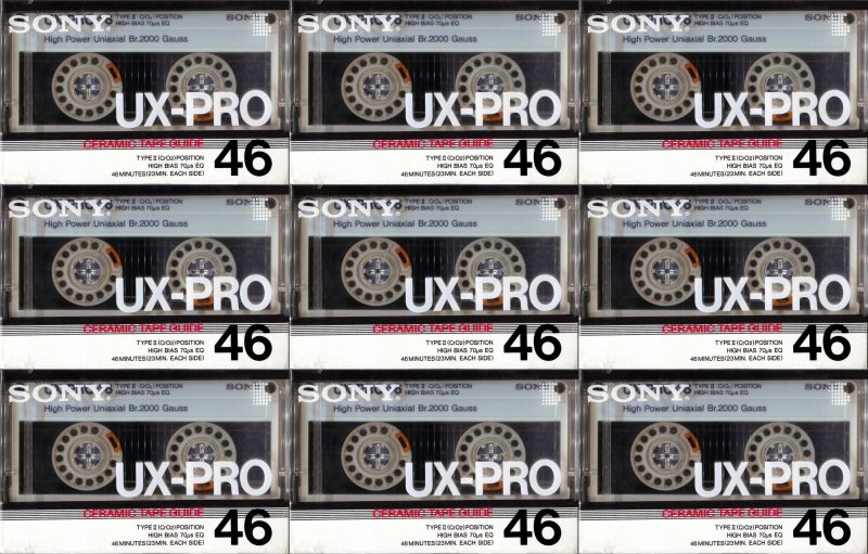 Compact Cassette: Sony  - UX-PRO 46