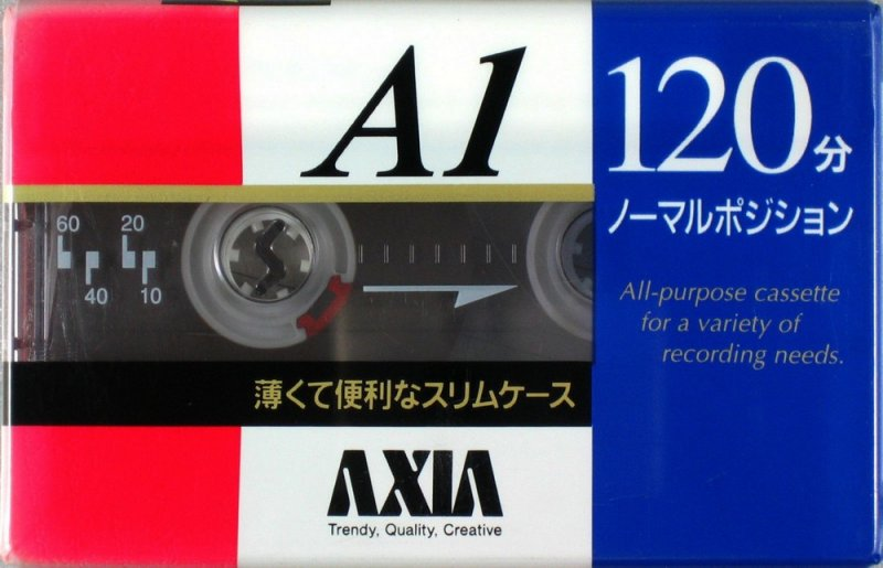 Compact Cassette: FUJI AXIA - A1 120