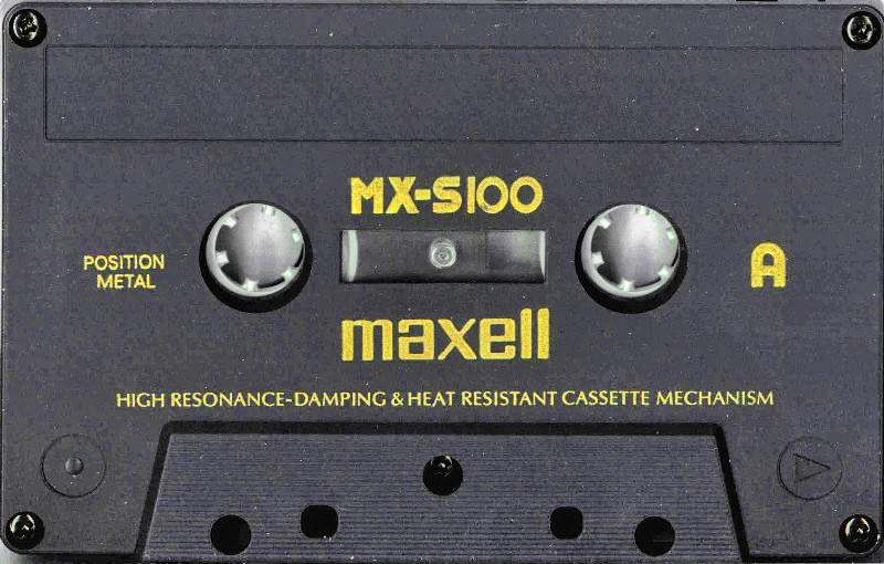 Compact Cassette Maxell MX-S 100 Type IV Metal 1998 Europe