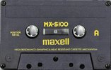 Compact Cassette Maxell MX-S 100 Type IV Metal 1998 Europe