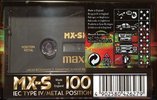 Compact Cassette Maxell MX-S 100 Type IV Metal 1998 Europe