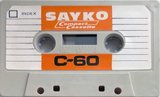 Compact Cassette SAYKO 60 Type I Normal Hong Kong