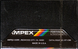 Compact Cassette Ampex Professional 90 "671-C90" Type I Normal 1980 USA