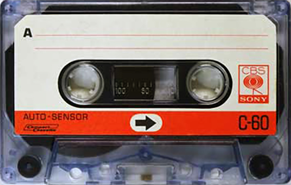 Compact Cassette CBS / Sony LN 60 Type I Normal 1972 Japan