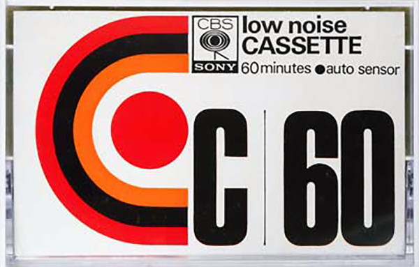 Compact Cassette CBS / Sony LN 60 Type I Normal 1972 Japan