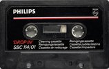 Compact Cassette Philips "SBC 114/01" Cleaning Cassette Netherlands