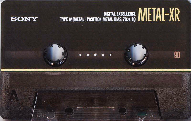 Compact Cassette: Sony  - Metal-XR 90