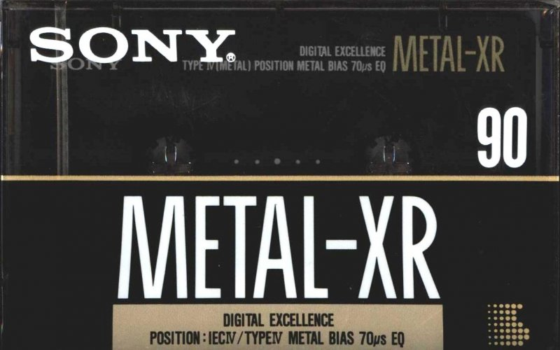 Compact Cassette: Sony  - Metal-XR 90