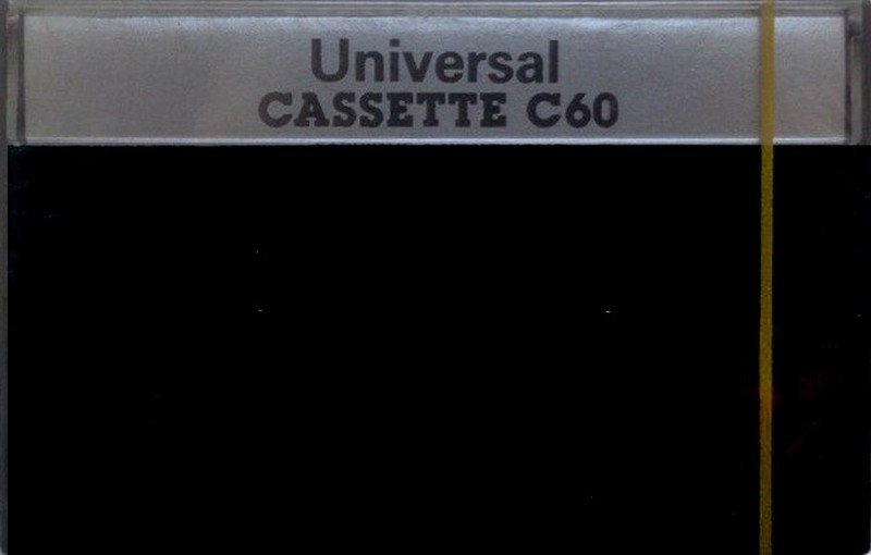 Compact Cassette:  Universal -  60