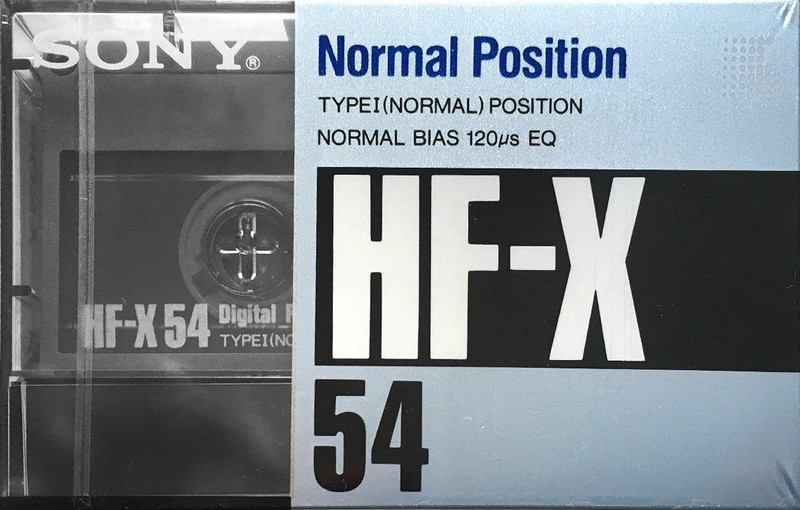 Compact Cassette: Sony  - HF-X 54