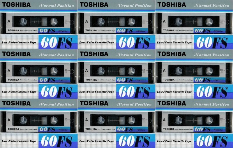 Compact Cassette:  Toshiba - FS 60