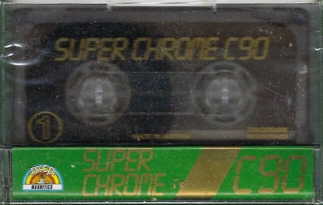 Compact Cassette MCP 90 Type II Chrome Europe