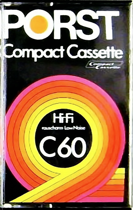 Compact Cassette Porst 60 Type I Normal 1979 Germany
