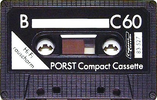 Compact Cassette Porst 60 Type I Normal 1979 Germany