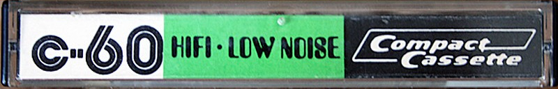 Compact Cassette Vanica 60 Type I Normal 1976 Hong Kong