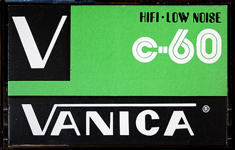 Compact Cassette Vanica 60 Type I Normal 1976 Hong Kong
